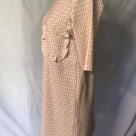 CELOP Shift Dress - One Front pocket, three-quarter sleeve length - M - Picture 4 of 9